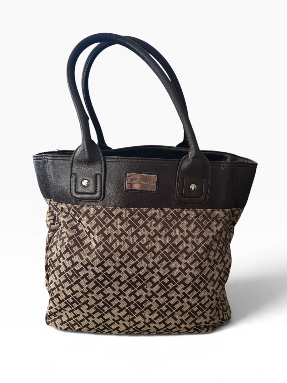 Tommy Hilfiger Monogram Tote Bag